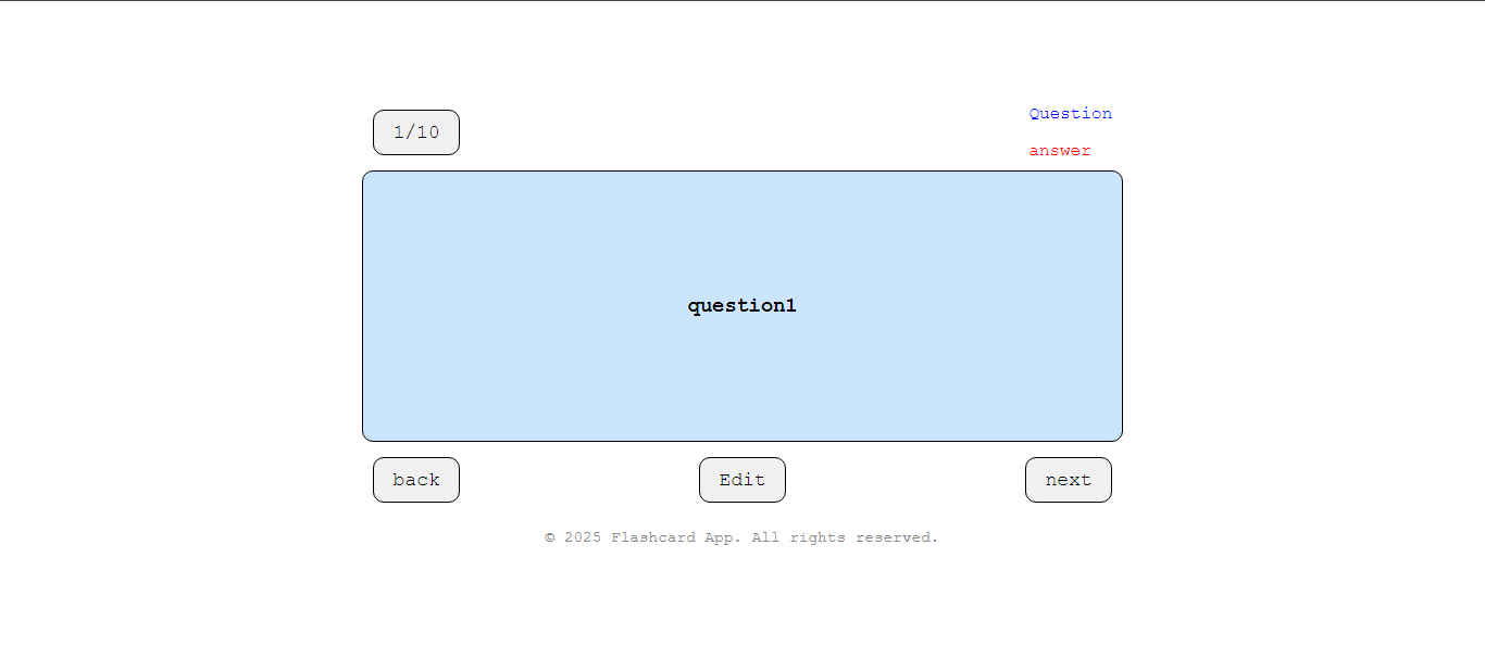Flashcard